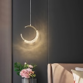 baratos Luzes pendentes-20 cm círculo/design redondo formas geométricas pingente luz metal estilo artístico estilo clássico estilo moderno ouro artístico moderno 85-265v