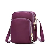 economico Borse a Tracolla-borsa a tracolla multitasche rossa da donna – borsa a tracolla leggera e versatile per l&#039;uso quotidiano e i viaggi