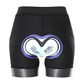 お買い得  ウィメンズパンツ・ショーツ・スカート-女性用 サイクリング パンツ サイクリング パッド入りショーツ バイク パッド入りショーツ / シャモア ボトムス フォーム フィット スポーツ 3D パッド ウィッキング 快適 滑り止め ダークブルー 衣類 アパレル バイクウェア