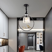 levne Lustry-36cm unikátní designový lustr kovový lakovaný moderní 220-240v