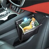 Недорогие Органайзеры для авто-Складной мусорный бак для автомобиля с LED светом - водонепроницаемый подвесной органайзер для хранения в автомобиле многофункциональный мусорный контейнер