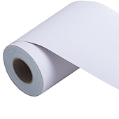 tanie Tapety-Jednokolorowe samoprzylepne naklejki ścienne pcv naklejki ścienne na obramowanie naklejki na krawędzie dekoracyjne naklejki na linie szkło pasek antykolizyjny wodoodporne naklejki na talię