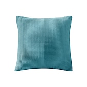 cheap Textured Throw Pillows-Decorative Toss Pillows Coolest Pillows Pack of 2 Check Corn Design Throw Pillow Covers Square 45*45cm for Bedroom Livingroom