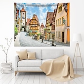 economico Oktoberfest-Arazzo Oktoberfest Cheers Beer Celebration Grande Arazzo Da Parete Art Decor Coperta Tenda Da Appendere A Casa Camera Da Letto Soggiorno Decorazione