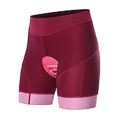 お買い得  ウィメンズパンツ・ショーツ・スカート-女性用 サイクリング パンツ サイクリング パッド入りショーツ バイク パッド入りショーツ / シャモア ボトムス フォーム フィット スポーツ 3D パッド ウィッキング 快適 滑り止め ダークブルー 衣類 アパレル バイクウェア