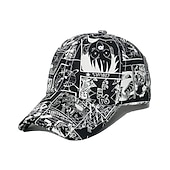 ieftine Обувь и аксессуары-Pălărie / Șapcă Inspirat de One Piece Monkey D. Luffy Anime Accesorii Cosplay Pălărie Poliester Bărbați Pentru femei Pălărie Costume de Halloween