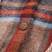 billiga Flickors trenchcoats-barn flickjacka långärmad röd rutig höst vinter punk sport 3-12 år