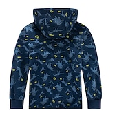 kinder jungen mantel blau dinosaurier herbst winter aktiv schule 3-12 jahre preiswerte Jungen Outdoor-Jacken-kinder jungen mantel blau dinosaurier herbst winter aktiv schule 3-12 jahre