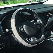 economico Copristerzo per auto-1 pc Pelle Coprivolante Traspirante Vestibilità universale Per 15&quot;~15&quot;1/2
