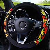 economico Copristerzo per auto-coprivolante elastico per auto stampa stile etnico antiscivolo car styling coprivolante per auto accessori interni auto 38 cm