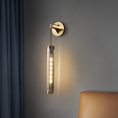 abordables Appliques murales d&#039;intérieur-Appliques murales d&#039;intérieur de style nordique moderne d&#039;intérieur salon chambre applique murale en cuivre 220-240v