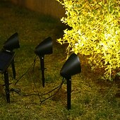 お買い得  街灯-ソーラースポットライト屋外ガーデンランドスケープライトip65防水芝生ライト中庭公園経路照明