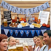 halpa Oktoberfest-oktoberfest juhlaseinä tapetti taide sisustus huopa verho riippuva koti makuuhuone olohuone sisustus polyesteri olut saksalainen baijerilainen