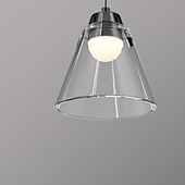 cheap Pendant Lights-160/136 cm Geometric Shapes Pendant Light Aluminum Formal Style Modern Style Classic Artistic Modern 220-240V