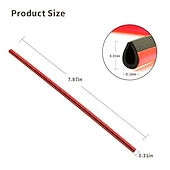 cheap DIY Car Interiors-Car Air Conditioner Trim Strip for Vent Outlet 20 Pieces Car Accessories Bling Interior for Men Women Truck Decor Air Vent Outlet Decoration Strip Universal Waterproof Bendable DIY U Shape