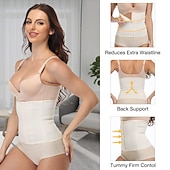 お買い得  ウエスト トレーナー-女性用ウエストトレーナーシェイプウェア お腹コントロール プッシュアップ フロントクローズ オフィス ヨガ ランニング ジム プラスサイズ スポーツ 通気性 無地 フック&amp;amp;目元のホームアウトフィット