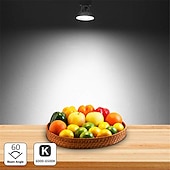 olcso Izzók-10db 5w led spotlámpa izzó 500lm gu10 cob szabályozható dekoratív meleg hideg fehér 50w halogén megfelelő 220-240v