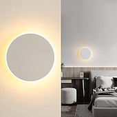 abordables Appliques murales encastrées-lightinthebox 1 lumière 15 cm applique murale LED lampes murales design circulaire mini style simple / moderne / contemporain salon chambre salle à manger lumière en métal 110-120v / 220-240v