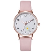 Недорогие Кварцевые часы-Подарок на День Святого Валентина для женщин кварцевые часы креативные светящиеся кожаные часы для студентов для девочек и мальчиков