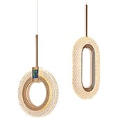 levne Závěsná světla-křišťálové závěsné svítidlo, 1 světlo moderní závěsné svítidlo, 8W stmívatelné LED stropní závěsné svítidlo pro kuchyňský ostrov ložnice jídelna