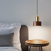 economico Luci a sospensione-15cm pendente lanterna design lampada a sospensione rame ottone moderno 220-240v