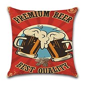 رخيصةأون غطاء وسادة العطلات-oktoberfest beer double side cushion cover 4pc soft الزخرفية مربع رمي غطاء وسادة غطاء وسادة كيس وسادة لأريكة غرفة نوم جودة عالية آلة قابل للغسل