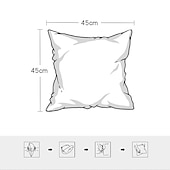 cheap Textured Throw Pillows-Decorative Toss Pillows Coolest Pillows Pack of 2 Check Corn Design Throw Pillow Covers Square 45*45cm for Bedroom Livingroom
