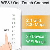 cheap Wireless Routers-WiFi Range Extender Signal Booster up to 4000 sq.ft Wireless Internet Repeater Wi-Fi Booster and Signal Amplifier with Ethernet Port