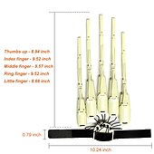 halpa Halloween-ulkoilmakoristeet-halloween articulated finger halloween sormi nivelet outdoor party decoration props