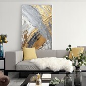 billiga Abstrakta målningar-oljemålning handgjorda handmålade väggkonst abstrakt canvas målning heminredning dekor sträckt ram redo att hänga