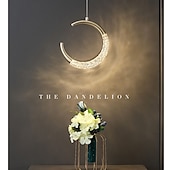 baratos Luzes pendentes-20 cm círculo/design redondo formas geométricas pingente luz metal estilo artístico estilo clássico estilo moderno ouro artístico moderno 85-265v