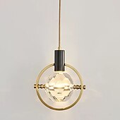 preiswerte Pendelleuchte-18cm Pendellaterne Design Pendelleuchte Kupfer Messing modern 220-240v