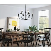 economico Modello a candelabro-Lampadario singolo design 73 cm metallo mini finiture verniciate tradizionale/classico country 220-240v