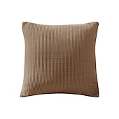 cheap Textured Throw Pillows-Decorative Toss Pillows Coolest Pillows Pack of 2 Check Corn Design Throw Pillow Covers Square 45*45cm for Bedroom Livingroom