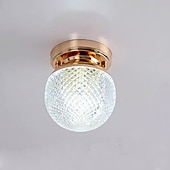 お買い得  天井のライトとファン-10cmの島の設計天井灯の金属の電気めっきされた現代220-240v