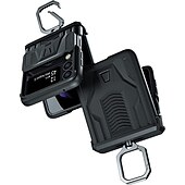 levne Pouzdra pro Samsung-telefon Carcasă Pro Samsung Galaxy Z Flip 4 Z Flip 3 Pro náročný provoz Držák na prsteny Magnetické Chránič objektivu fotoaparátu Jednobarevné PC