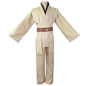preiswerte Herrenkostüme-Obi Wan Kenobi Jedi Ritter Cosplay Kostüm Outfits Cosplay Film Cosplay for Herren Erwachsene Karneval Maskerade
