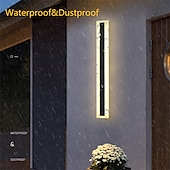 cheap Outdoor Wall Lights-LED Outdoor Wall Lights IP44 Waterproof Simple Outdoor Iron Wall Light 110-240V 20 W