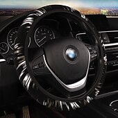 preiswerte Lenkradbezüge-starfire autozubehör radabdeckung am lenkrad geflecht am lenkrad abdeckung case autozubehör