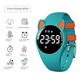 cheap Smartwatch-696 T15 Smart Watch 0.69 inch Kids Smartwatch Phone Bluetooth Calendar Compatible with Smartphone Kid&#039;s Message Reminder IP 67 31mm Watch Case