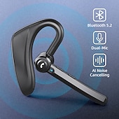 abordables Casques téléphoniques et professionnels-K510 main libres bluetooth casques Contour d&#039;Oreille Bluetooth 5.2 Reduction de Bruit Conception Ergonomique Charge Rapide pour Apple Samsung Huawei Xiaomi MI Bureau d&#039;affaires