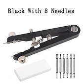 cheap Watch Repair Tools-Silver 4/6/8 Needles V-Shaped Raw Ear Pliers Watch Repair Tool Raw Ear Strap Disassembly Pliers Accessories