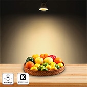 olcso Izzók-10db 5w led spotlámpa izzó 500lm gu10 cob szabályozható dekoratív meleg hideg fehér 50w halogén megfelelő 220-240v