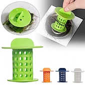 cheap Toilet Brush &amp; Cleaning-Bathroom Drain Hair Catcher Bath Stopper Plug Sink Strainer Filter Sewer Dredge Device Shower Hair Stopper Kitchen Bathroom Anti-clogging Bathroom Accessories