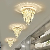お買い得  天井のライトとファン-30cmの島の設計天井灯の金属の電気めっきされた現代220-240v
