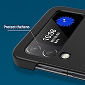 cheap Samsung Cases-Phone Case For Samsung Galaxy Z Flip 7 Z Flip 5 Z Flip 4 Z Flip 3 Back Cover Bumper Frame Four Corners Drop Resistance Shockproof Solid Colored Silica Gel