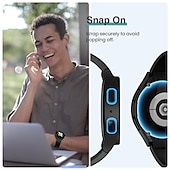 お買い得  スマートウォッチ用ケース-【4+4パック】 スクリーンプロテクター付き時計ケース と互換性があります Samsung Galaxy Watch 5 40mm / Watch 5 44mm / ウォッチ440mm / 時計444mm 傷つきにくい 頑丈 バンパーフルカバー 強化ガラス / ハードPC 腕時計 カバー
