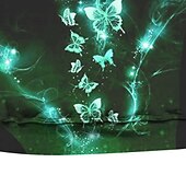 levne Dívčí 3D vize &amp; záření-Dívčí 3D Zvíře Motýl Kapuce Dlouhý rukáv 3D tisk Podzim Zima Módní Šik ven Rozkošný Děti 3-13 let Venkovní Denní Vevnitř Běžný