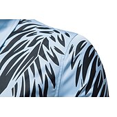 abordables camisas de esmoquin para hombre-Hombre Camisa camisa de baile Graphic Diario Negro Blanco Todas las Temporadas Ropa Estampado