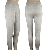 ieftine Jambiere simple-colanți de modă pentru femei jambiere pantaloni de lungime întreagă ocazional weekend elastic elastic simplu control burtă ridicare subțire trandafir rosu 2xl